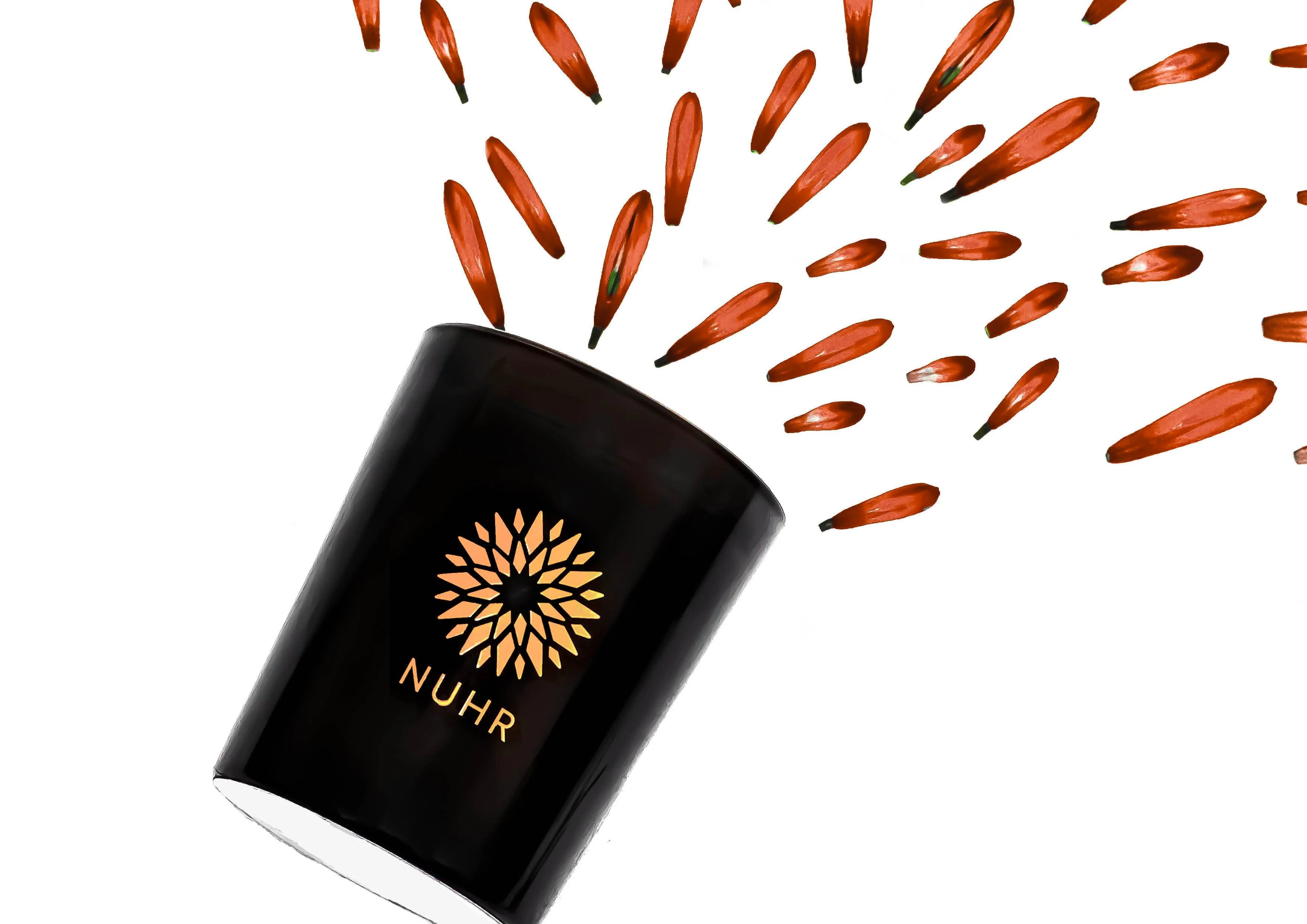 Leather and Oud Luxury Scented Candle - Image 5
