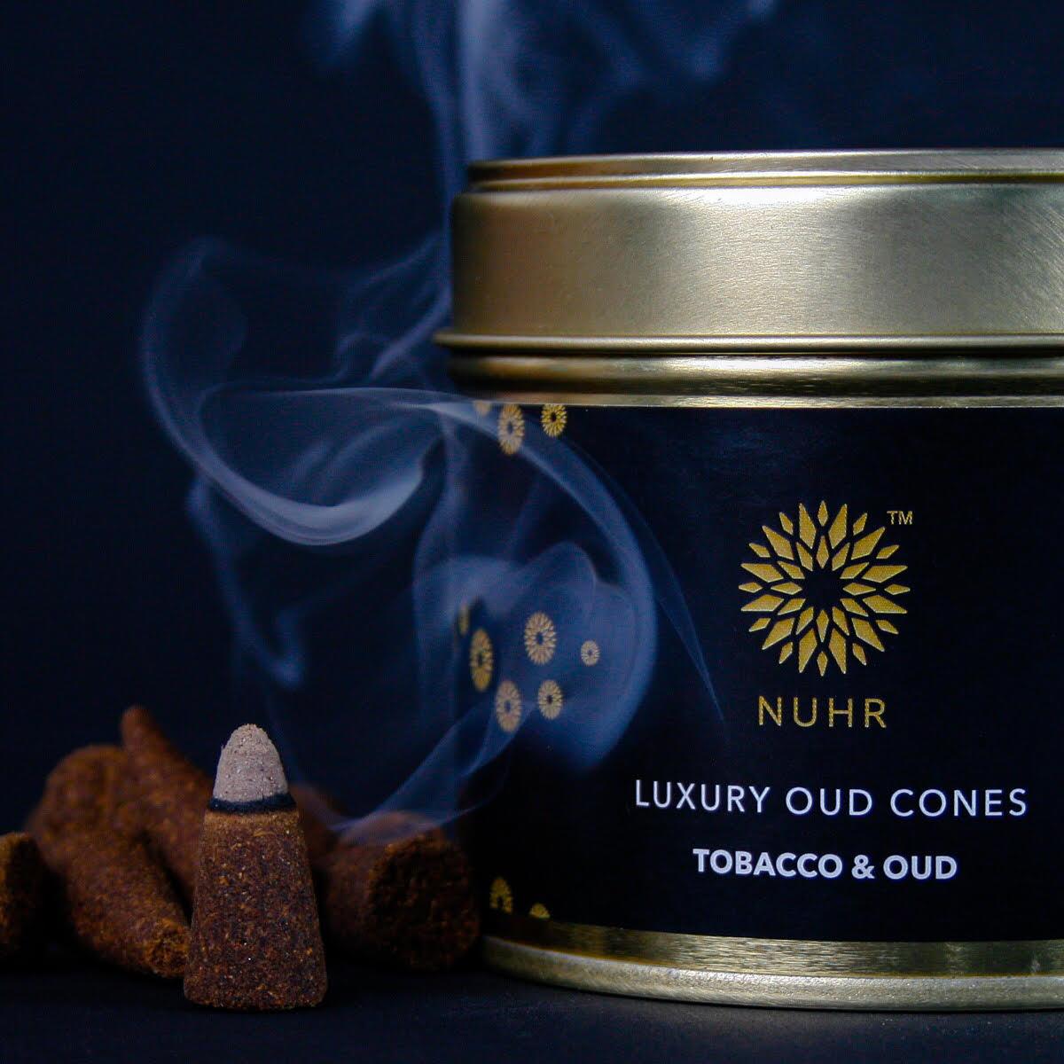 Tobacco and Oud Incense Cones - Image 3