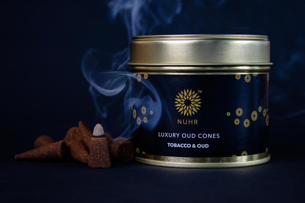 Tobacco and Oud Incense Cones - Image 4