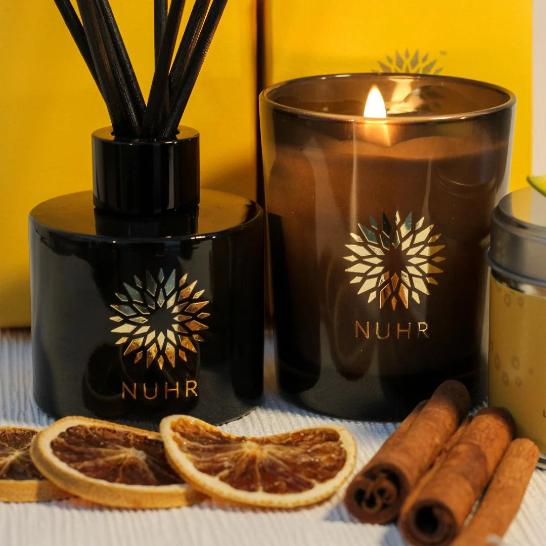 Mango & Oud Luxury Reed Diffuser - Image 3
