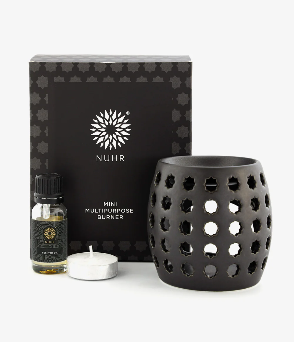 Mini Multipurpose Burner with Scented oil and Drawstring Bag - Image 3