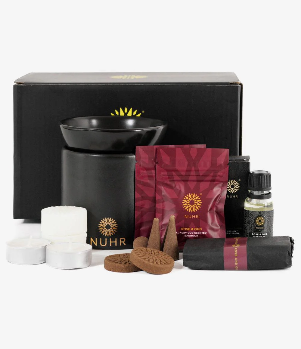 Multipurpose Burner Rose and Oud Starter Gift Set - Image 4