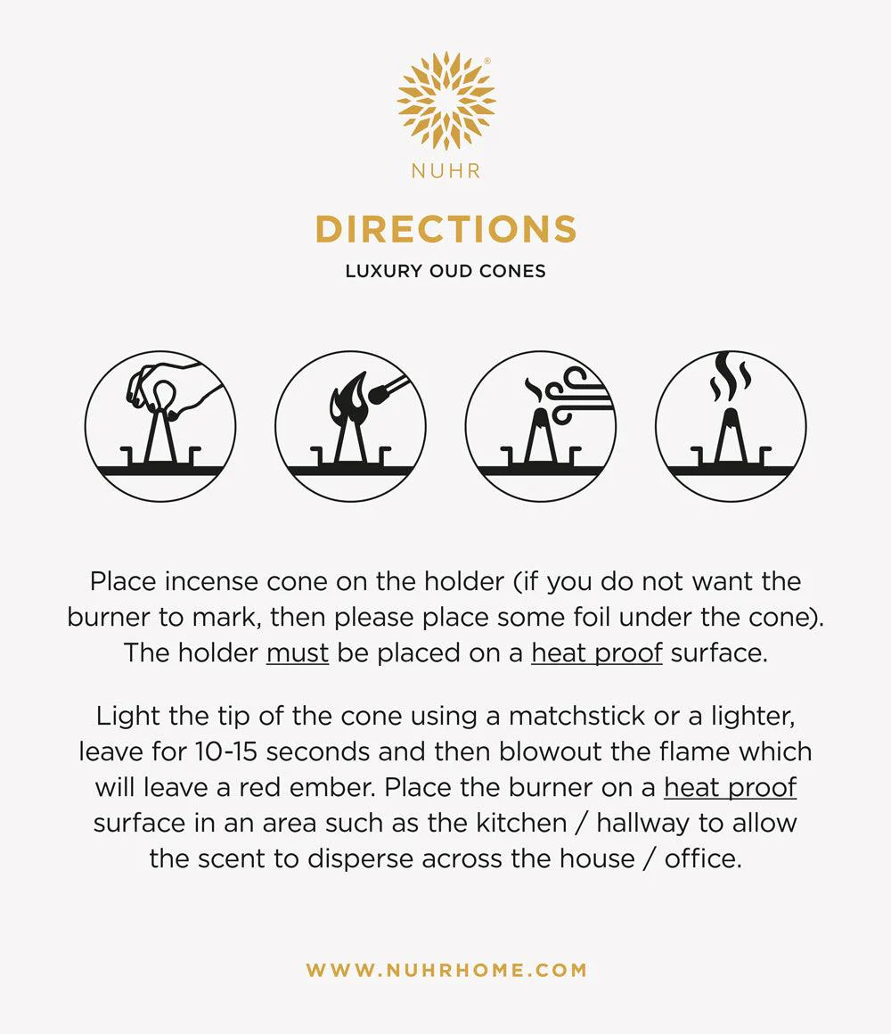 Oud Woods Oud Incense Cones Refill pack - Image 4