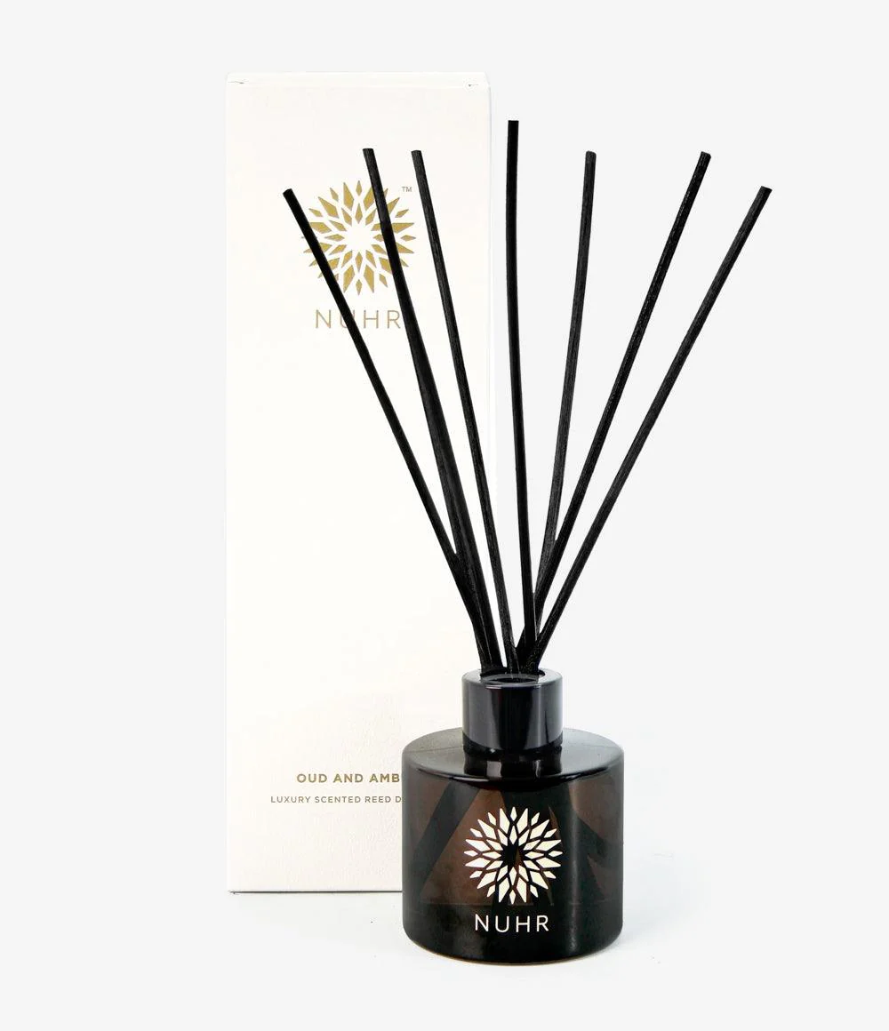 Double Luxury Reed Diffuser Gift Set - Rose & Oud and Oud & Amber - Image 4